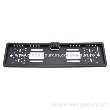 Europe Plate Number Camera with Plastic Case and Waterproof Features